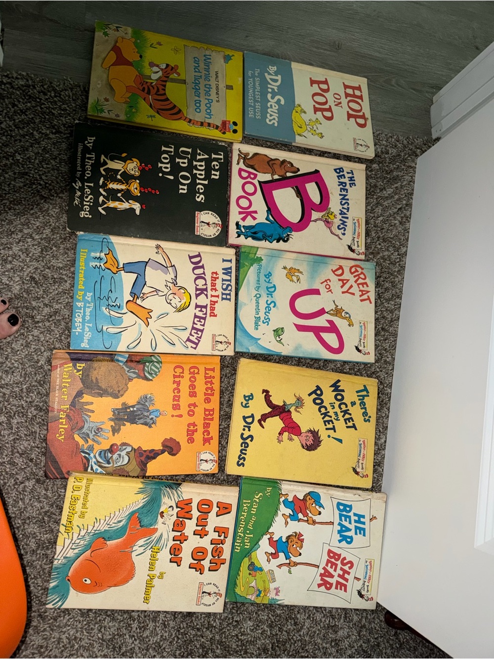 Vintage Dr. Seuss Classic Kids Book Set - Assorted Colors